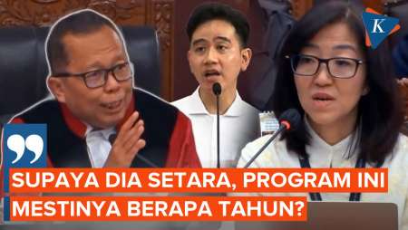 Hakim Arsul Sani Pertanyakan Durasi Pendidikan Gibran