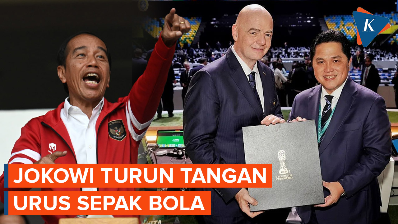 Bertemu Erick Thohir, Ini Perintah Jokowi untuk Sepak Bola Indonesia
