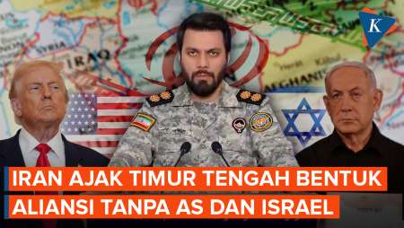 Iran Ajak Negara Di Timur Tengah Bentuk Aliansi Tanpa AS-Israel