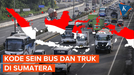 Kode Sein Bus dan Truk di Sumatera, Terbalik dari di…