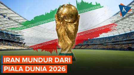 Tak Sudi Ke AS, Iran Mundur Dari Piala Dunia 2026