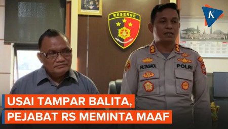 Pejabat RS yang Tampar Balita Usia 3 Tahun Meminta Maaf