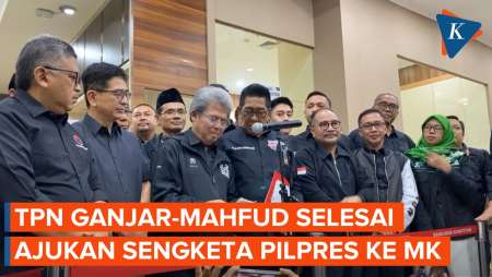 [FULL] Keterangan TPN Ganjar-Mahfud usai Ajukan Sengketa Pilpres ke MK