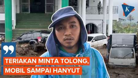 Kesaksian Warga Soal Banjir Bandang Solok: Teriakan Minta Tolong, Mobil-mobil Hanyut