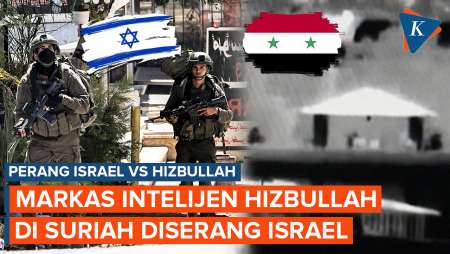 Israel Serang Markas Intelijen Hizbullah di Suriah