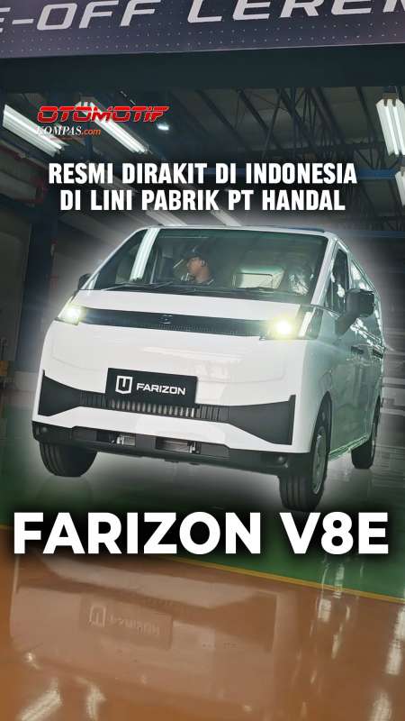 Farizon Resmi Merakit Kendaraan Niaga Listrik V8E Cargo Van Di Indonesia