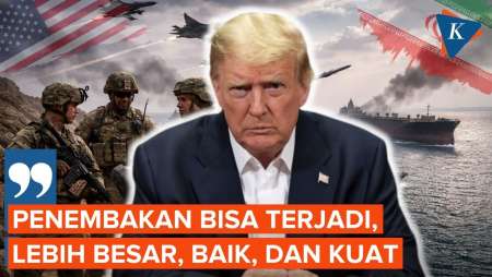 Trump Ancam AS Akan “Menembak” Lagi Jika Iran Tak Patuh
