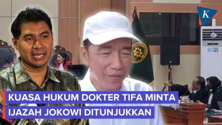 Kuasa Hukum Dokter Tifa Minta Jaksa Tunjukkan Ijazah Jokowi
