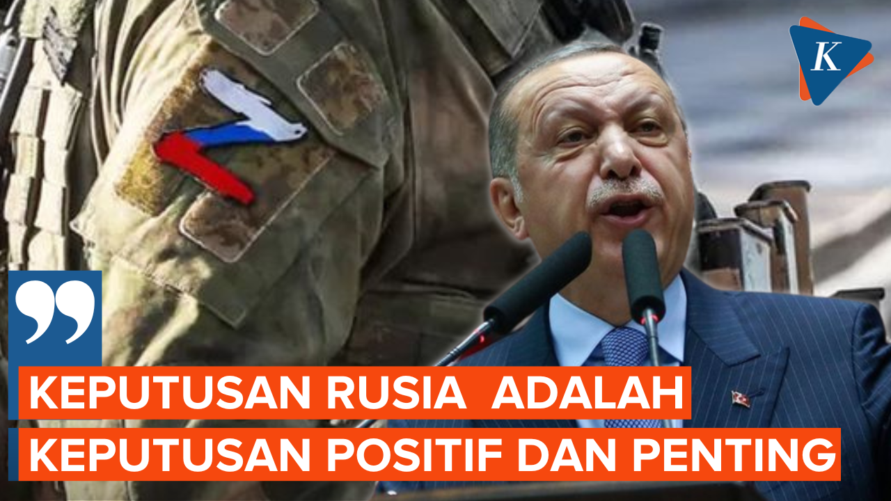 Erdogan: Keputusan Rusia Mundur dari Kherson Positif dan Penting