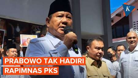 Prabowo Diundang ke Rapimnas PKS tapi Tak Hadir, Ini Alasannya