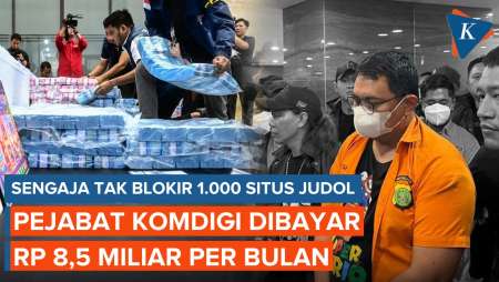 Oknum Pegawai Komdigi Sengaja Tak Blokir 1.000 Situs Judi Online, Dibayar Rp 8,5 Miliar Per Bulan