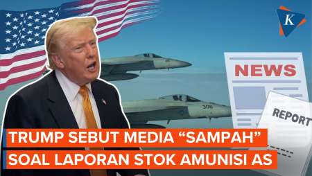 Trump Murka, Sebut Media “Sampah Pengkhianat” Soal Menipisnya Stok Amunisi AS