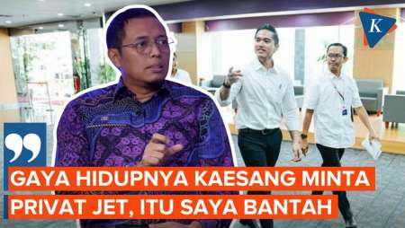 Hasan Nasbi Bantah Pemakaian Jet Pribadi Jadi Gaya Hidup Kaesang