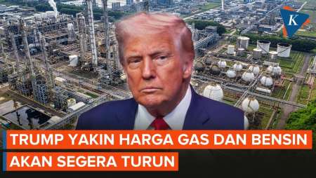 Trump Janji Harga Gas dan Bensin Akan Turun di Tengah Perang Iran