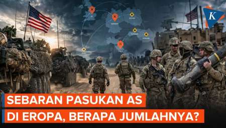 Peta Kekuatan Militer Amerika di Eropa: Jumlah Pasukan dan Lokasi Strategisnya