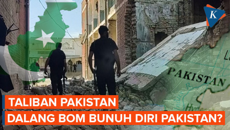 Aksi Bom Bunuh Diri di Pakistan, Tewaskan Dua Polisi dan Lukai 15 Orang