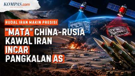 Bukti "Mata" China-Rusia Melekat di Rudal Iran, Pangkalan AS Diobrak-abrik