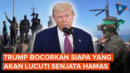Ancam Lucuti Hamas, Trump Bocorkan Siapa Yang Bakal Terjun Ke Gaza