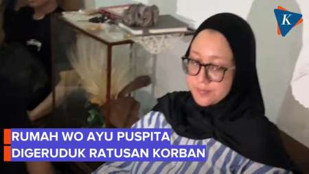 Detik-detik Rumah Pemilik WO Ayu Puspita Digeruduk Korban