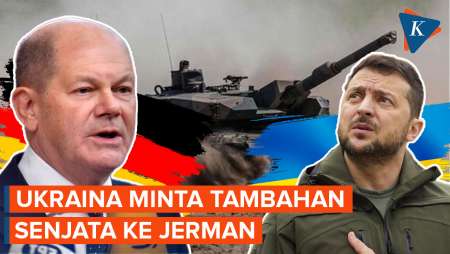 Lagi-lagi Ukraina Minta Bantuan Senjata ke Jerman