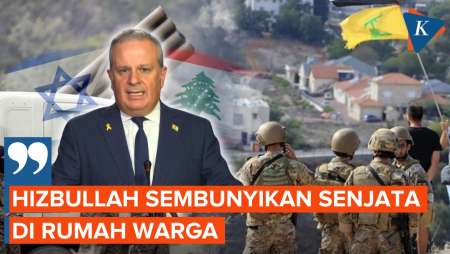 Gempur Lebanon, Israel Tuduh Hizbullah Sembunyikan Senjata di Rumah Warga