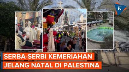 Sukacita Palestina Menyambut Natal Dalam "Bayang-bayang" Tekanan Israel