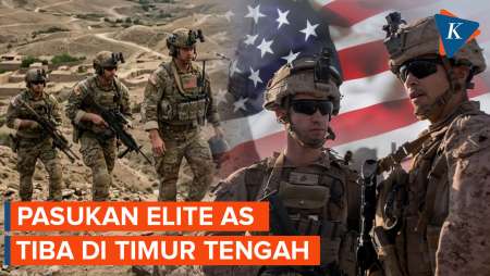 Ratusan Pasukan Elite AS Tiba Di Timur Tengah, Susul Ribuan Marinir Ke Dekat Iran