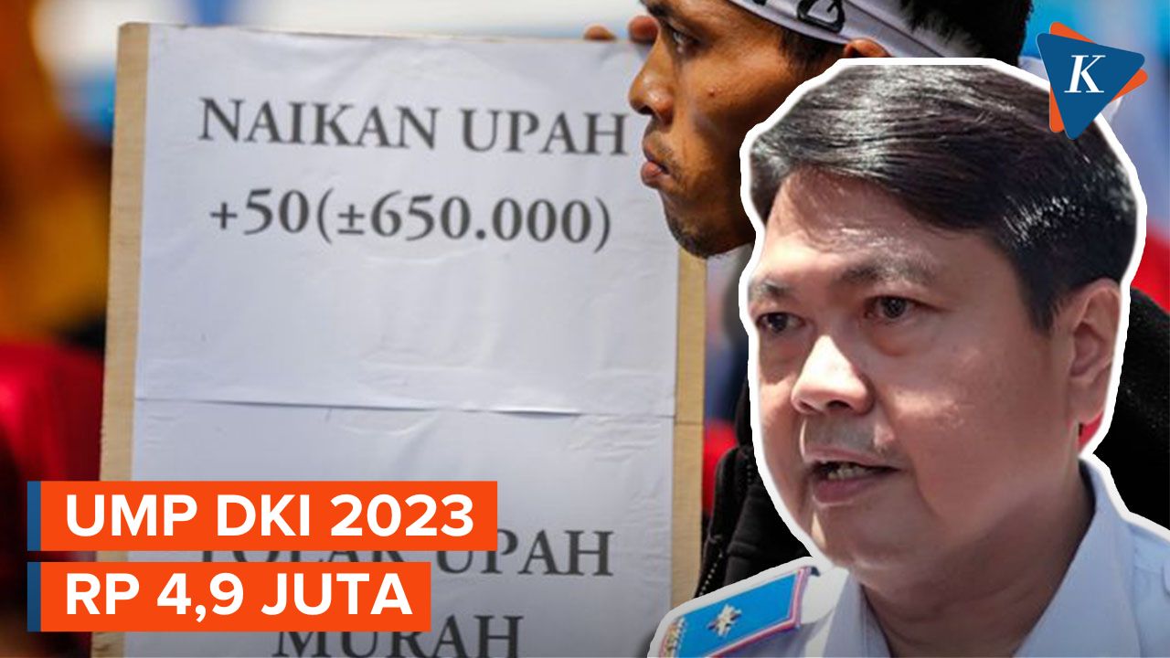 UMP DKI Tahun 2023 Naik Jadi Rp 4,9 Juta