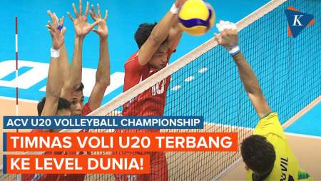 Sejarah Baru! Timnas Voli Indonesia U20 Lolos ke Kejuaraan Dunia