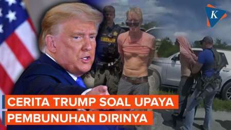 Trump Ceritakan Detik-detik Upaya Pembunuhan di Lapangan Golf Miliknya