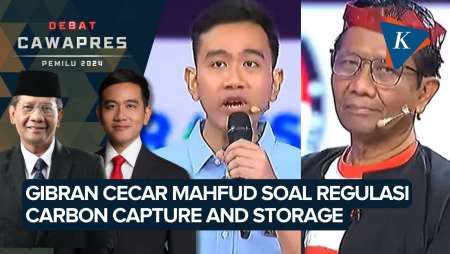 [FULL] Momen Gibran Cecar Mahfud soal Regulasi Carbon Capture and Storage