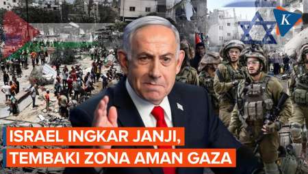 Israel Tembaki Zona Aman Gaza, Korban Tewas Terus Bertambah!