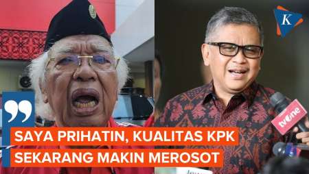 Hadiri Sidang Hasto, Panda Nababan: Kualitas KPK Makin Merosot