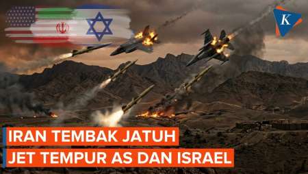 Usai Diancam Trump, Iran Klaim Tembak Jatuh Jet Tempur AS Dan Israel