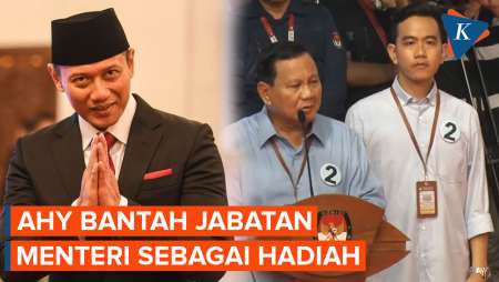 AHY Bantah Jabatan Menteri ATR Hadiah dari Jokowi karena Dukung Prabowo-Gibran