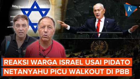 Pidato Netanyahu di PBB Berujung Walkout, Begini Kata Warga Israel