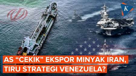 AS "Cekik" Ekspor Minyak Iran Mulai Hari Ini, Tiru Strategi di Venezuela?
