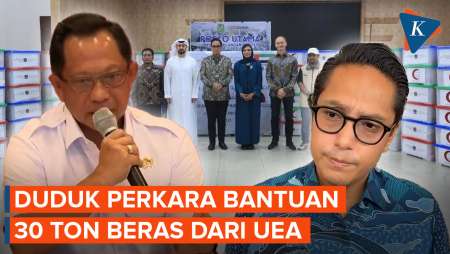 Duduk Perkara Bantuan 30 Ton Beras Dari UEA: Tidak Dikembalikan, Tapi Disalurkan