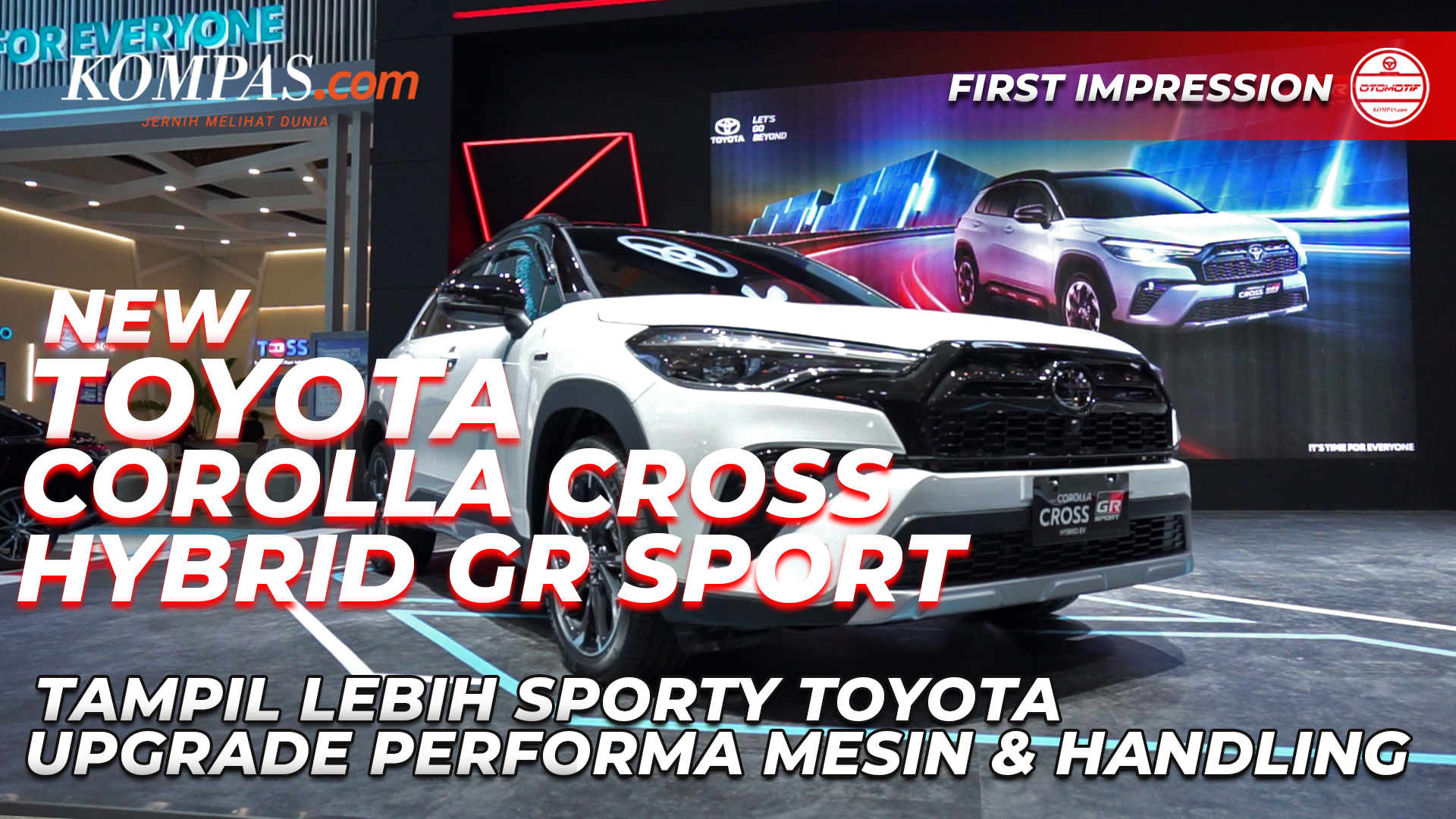 TOYOTA COROLLA CROSS HYBRID GR SPORT | Tampil Lebih Sporty Toyota Upgrade Performa Mesin & Handling