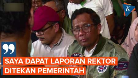 Mahfud Ungkap Ada Operasi Menekan Rektor untuk Nyatakan Jokowi dan Pemilu Baik