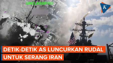 Detik-detik Rudal AS Meluncur Serang Militer Iran, Hantam Drone hingga Bangunan