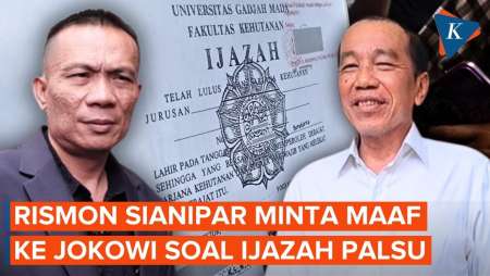 Rismon Sianipar Minta Maaf Ke Jokowi, Akui Risetnya Soal Ijazah Keliru