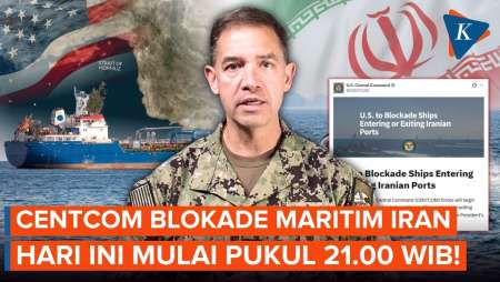CENTCOM Mulai Kerahkan Militer AS Blokade Pelabuhan Iran