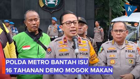 Polda Metro Bantah Isu 16 Aktivis yang Ditahan Terkait Demo Mogok Makan