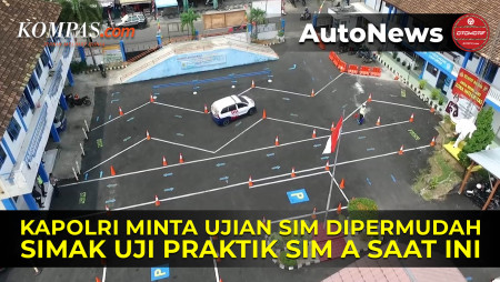 Kapolri Minta Ujian SIM Dipermudah, Simak Materi Uji Praktik SIM A