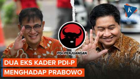 Sosok Dua Eks Kader PDI-P yang Menghadap Prabowo Subianto