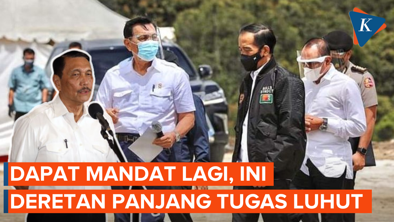 Jokowi Beri Tugas ke Luhut Lagi, ini Sederet Jabatannya