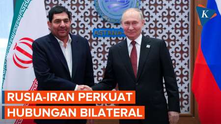 Rusia dan Iran Sepakat Perkuat Hubungan Bilateral
