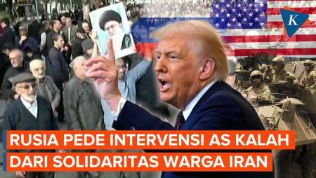 Rusia Yakin Peluang Intervensi AS Di Iran Kecil, Invasi Akan Gagal