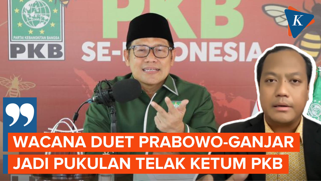 Wacana Duet Prabowo-Ganjar Disebut Jadi Pukulan Telak Cak Imin